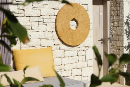 Alpha Homes Corfu Real Estate Kassiopi Stone Villa Wall decoration